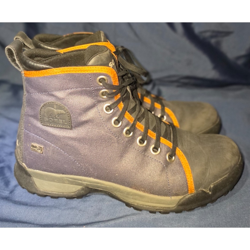 SOREL Paxson 64 Nocturnal Outdry Boots Men 10 Waterproof Laced Outdoor Chukka
